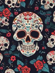 Cute Skull Wallpaper - Playful skulls with cute flair  ,mobile iphone background wallpaper