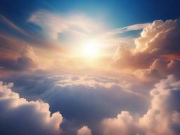 Heaven Cloud Background  