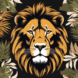 lion clipart - a fierce and proud lion, king of the jungle. 