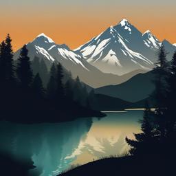 Mountain Background Wallpaper - simplistic mountain wallpaper  