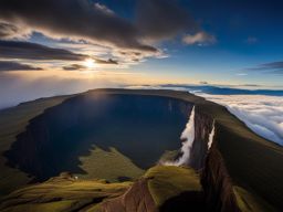 mount roraima, venezuela - imagine the otherworldly landscapes of mount roraima, with its towering flat-topped summit. 