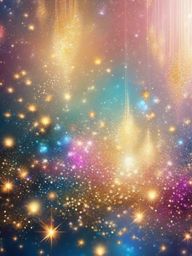 Glitter Background - Sparkling Glitter in a Fairy Tale  wallpaper style, intricate details, patterns, splash art, light colors