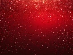 Bright Red Glitter Background  