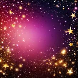 Glitter background - sparkle stars transparent background  