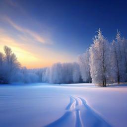 Winter background wallpaper - winter landscape wallpaper  