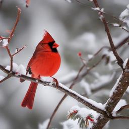 Winter background wallpaper - free winter cardinal wallpaper  