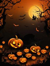 Halloween Background Wallpaper - pumpkin background  