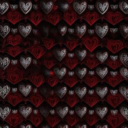 Dark Red Heart Wallpaper  ,desktop background wallpaper