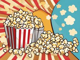 Popcorn  clipart