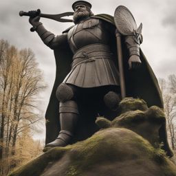 kalevipoeg - the estonian giant hero who protected his people from invaders and monsters. 