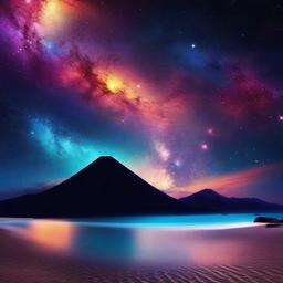 Galaxy Background Wallpaper - beach galaxy wallpaper  