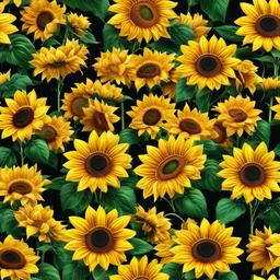 Sunflower Background Wallpaper - 3d sunflower wallpaper  