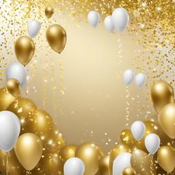 Party Background Wallpaper - gold white birthday background  