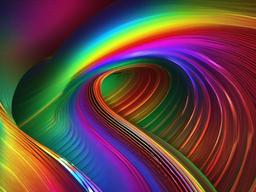 Pretty Rainbow Wallpaper  