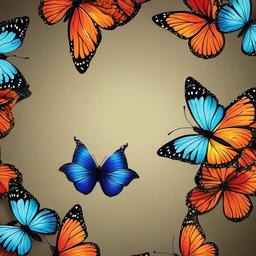 Butterfly Background Wallpaper - phone wallpaper butterfly  