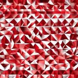 Geometric Background - red and white geometric background  