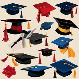 Grad Cap  clipart