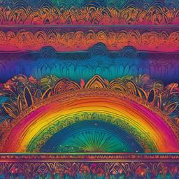 Rainbow Background Wallpaper - rainbow boho background  