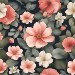 flower clipart - featuring delicate petals. 