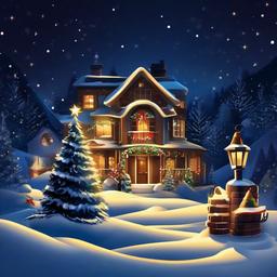 Christmas Background Wallpaper - night before christmas wallpaper  