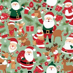 christmas clipart - capturing a festive scene. 