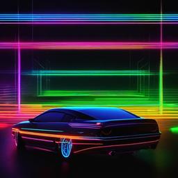 Neon Background Wallpaper - car neon background  