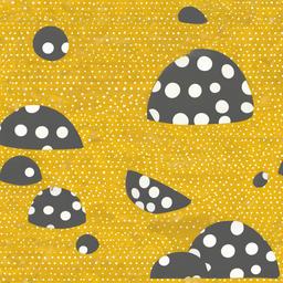 Yellow Background Wallpaper - polka dot yellow background  