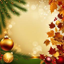 Christmas Background Wallpaper - fall christmas background  