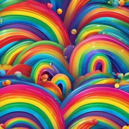 Rainbow Background Wallpaper - wallpaper cute rainbow  