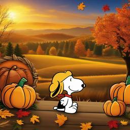 Thanksgiving Background Wallpaper - snoopy thanksgiving background  