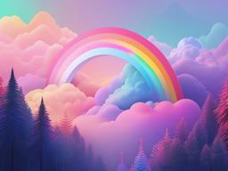 Rainbow Aesthetic Wallpaper Pastel  