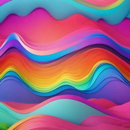 Rainbow Background Wallpaper - wallpaper aesthetic rainbow  