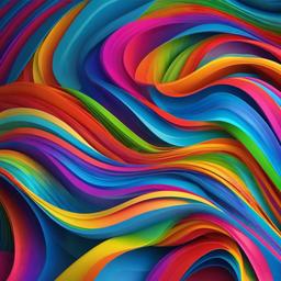 Wave Background Wallpaper - rainbow wave background  