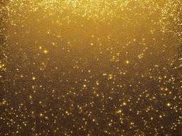 Yellow Gold Glitter Background  