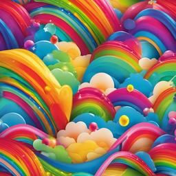 Rainbow Background Wallpaper - happy rainbow background  