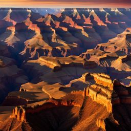 grand canyon, showcasing the awe-inspiring vastness of this natural wonder. 