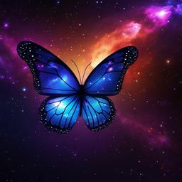 Galaxy Background Wallpaper - galaxy butterfly wallpaper  