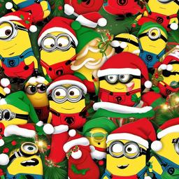 Christmas Background Wallpaper - minion christmas background  