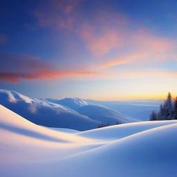 Snow Background Wallpaper - snow sky background  