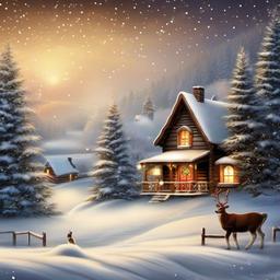 Christmas Background Wallpaper - country christmas backdrop  