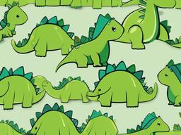 cute green dinosaur wallpaper  ,desktop background wallpaper