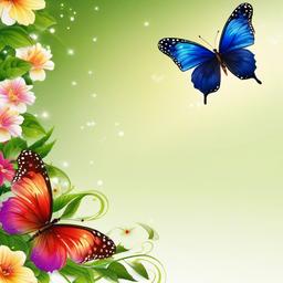 Butterfly Background Wallpaper - background butterfly border  