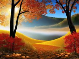 Fall Background Wallpaper - fall landscape wallpaper  