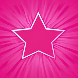 star pink background  