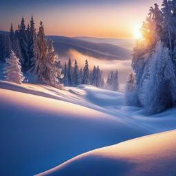 Winter background wallpaper - snow theme wallpaper  