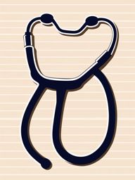 stethoscope clipart - a medical stethoscope for diagnosing health 