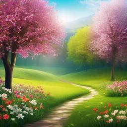 beautiful spring background  ,background wallpaper