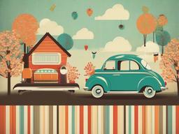 Cute Vintage Wallpaper - Retro charm with a cute twist  ,desktop background wallpaper