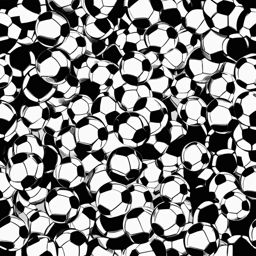 soccer ball clipart - a classic black and white soccer ball. 