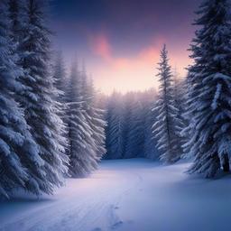 Winter background wallpaper - snowy woods wallpaper  